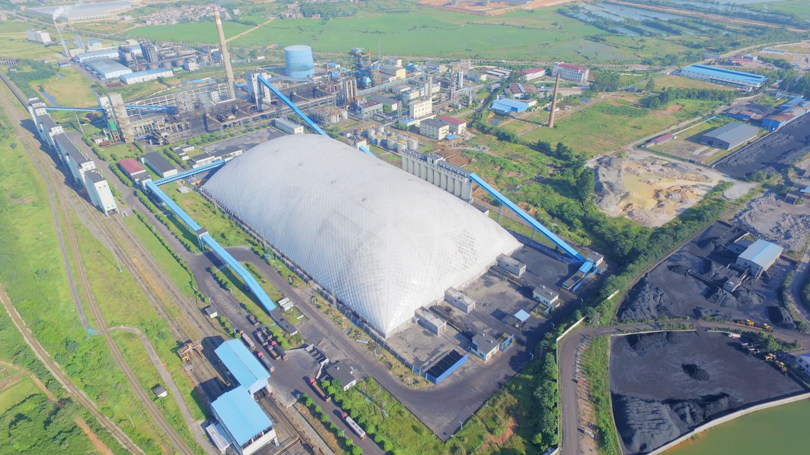 小區(qū)花園張拉膜